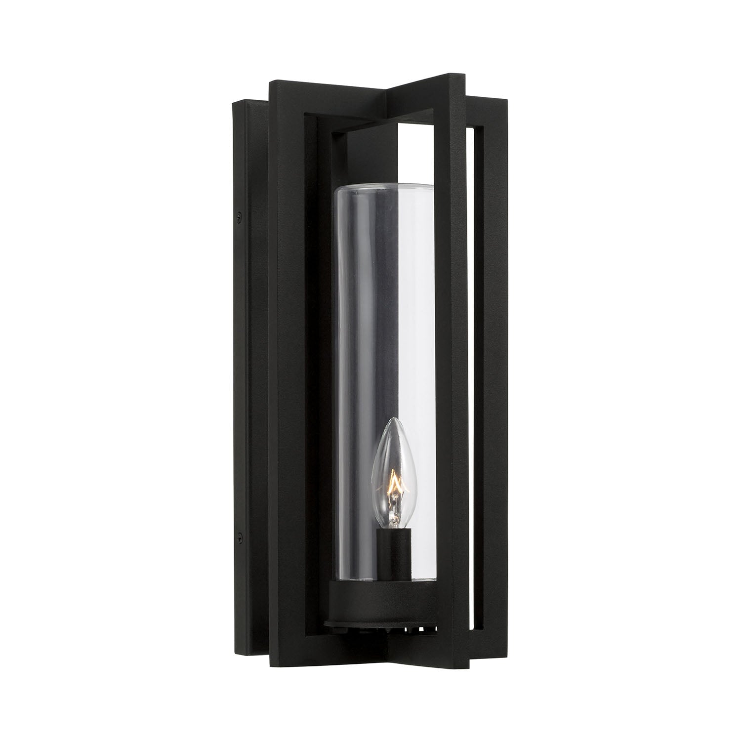 Kent Black Outdoor Wall Lantern