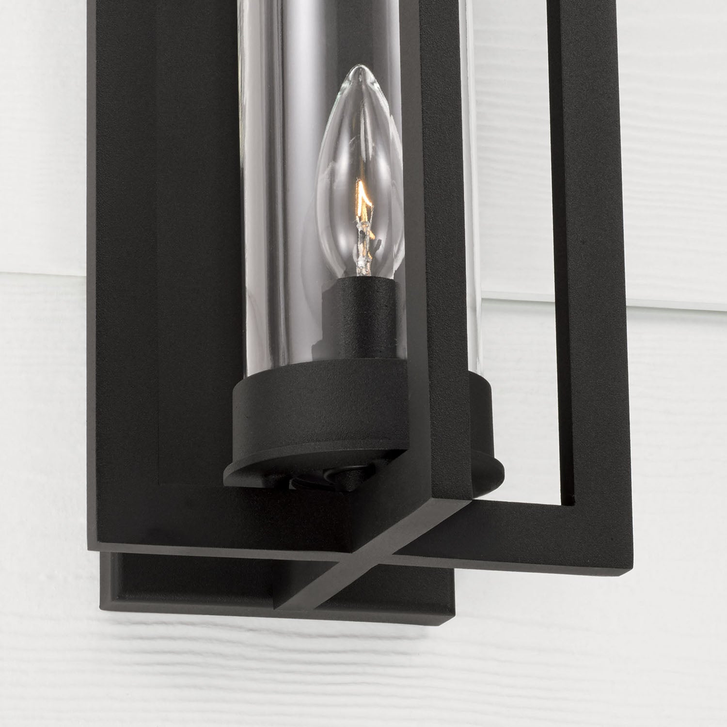 Kent Black Outdoor Wall Lantern