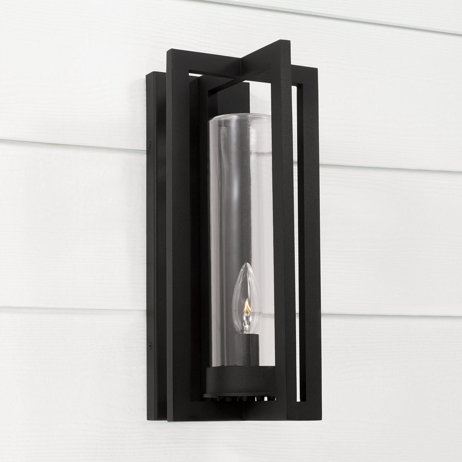 Kent Black Outdoor Wall Lantern