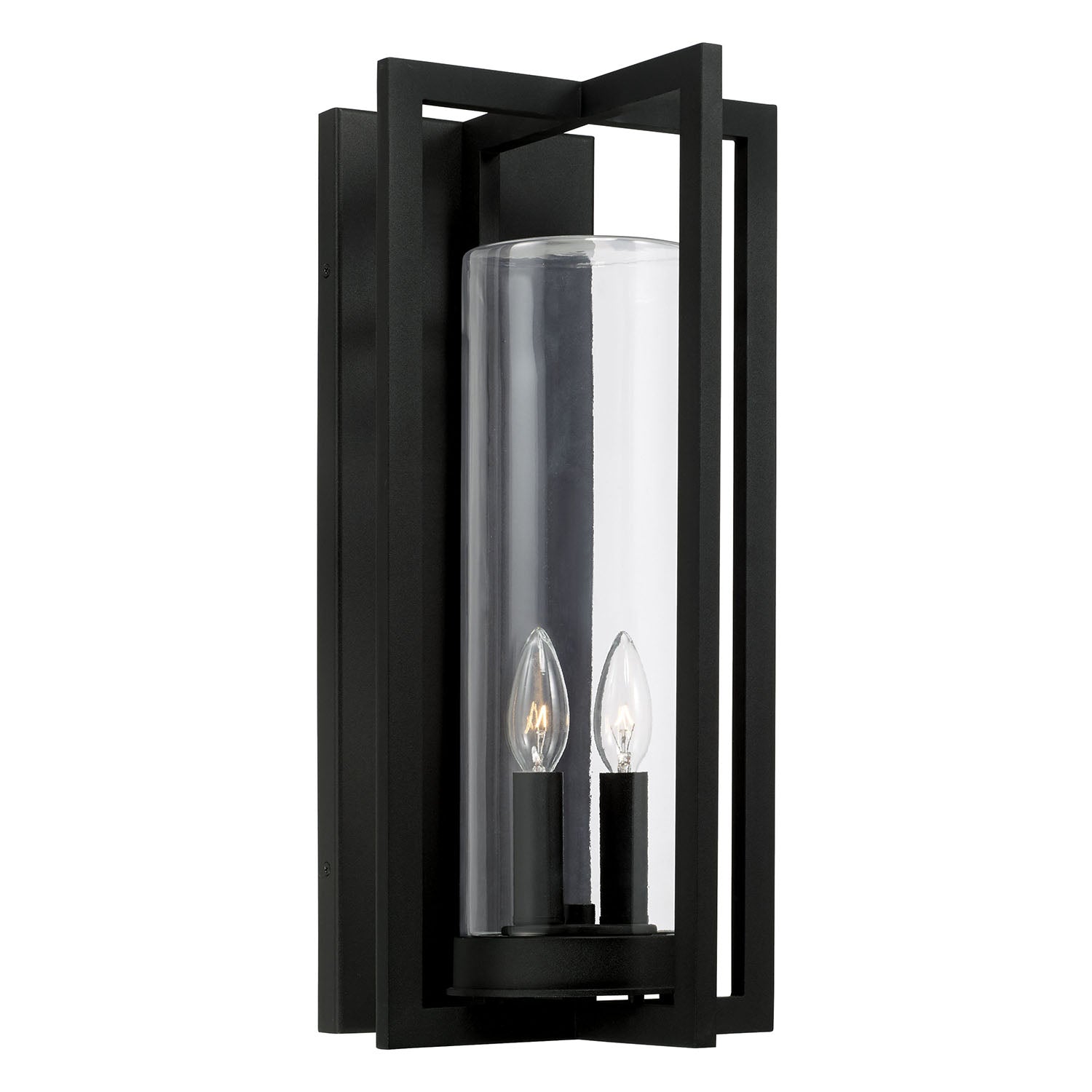 Kent Black Outdoor Wall Lantern