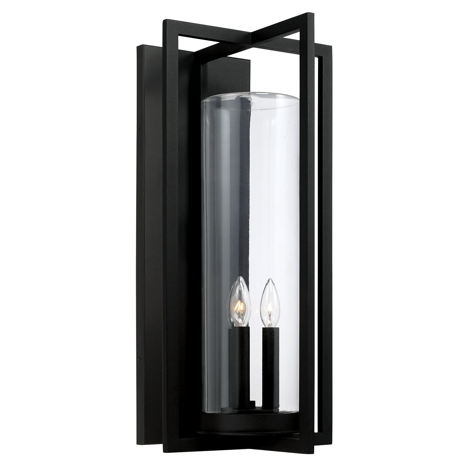 Kent Black Outdoor Wall Lantern