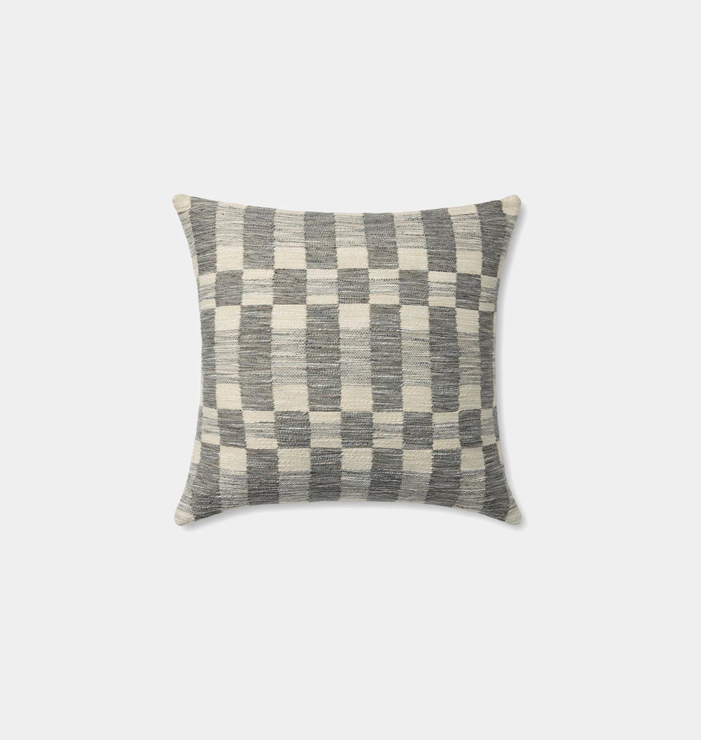 Amber Lewis Adams Charcoal Ivory Pillow