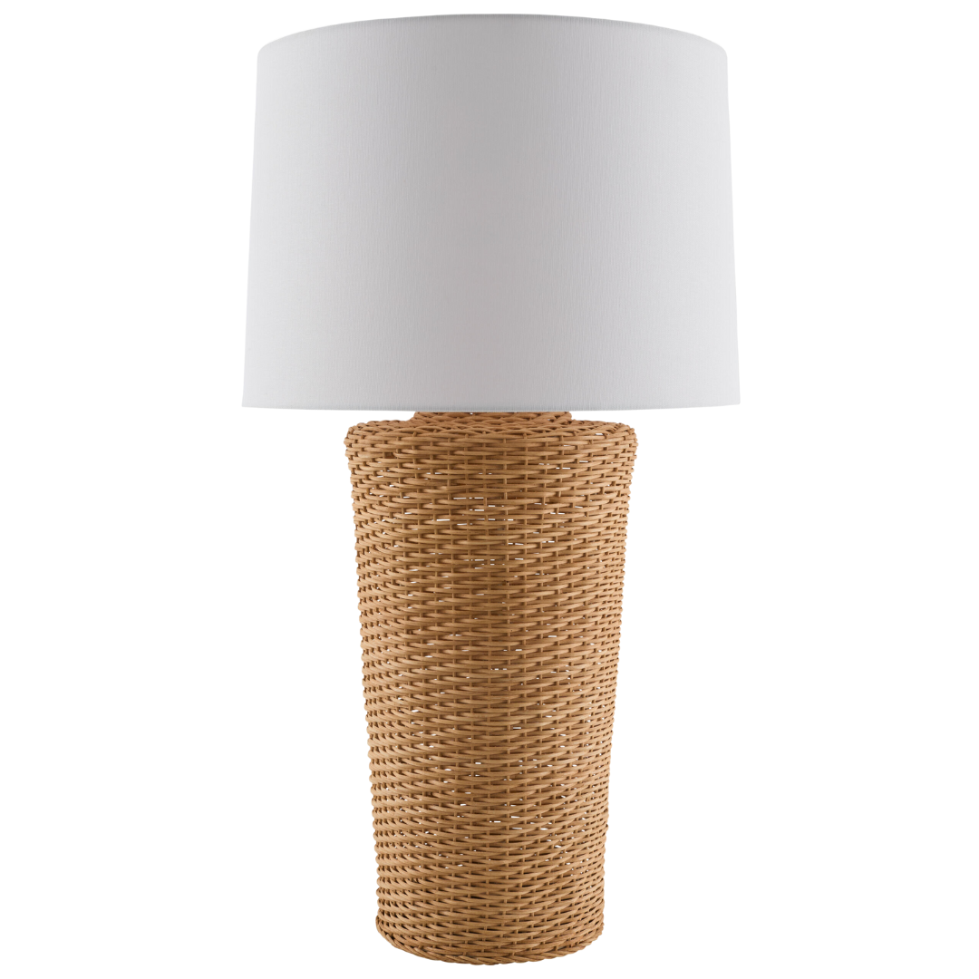 Allura Natural Rattan Table Lamp - Reimagine Designs