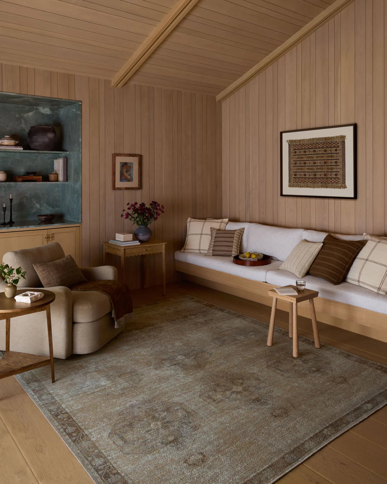 Amber Lewis x Cambria Mist Natural Rug