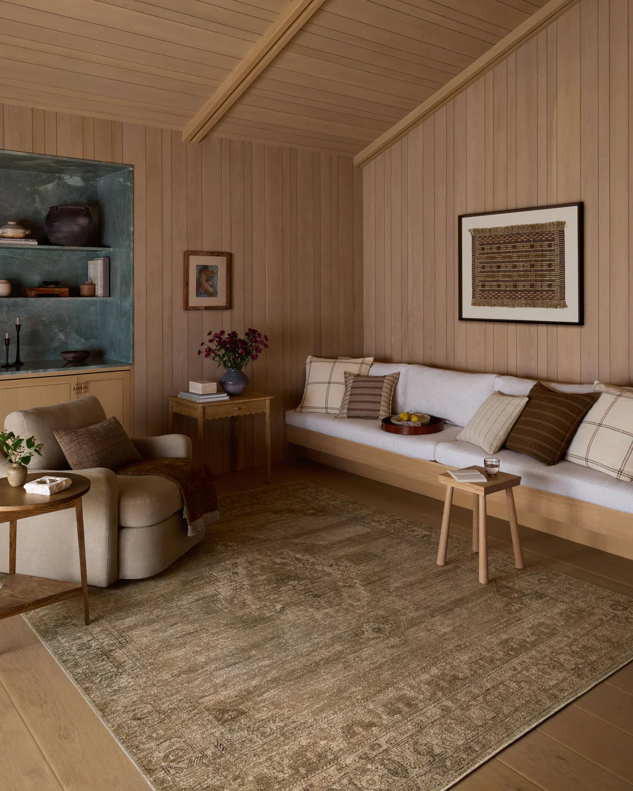 Amber Lewis x Cambria Taupe Antique Bronze Rug