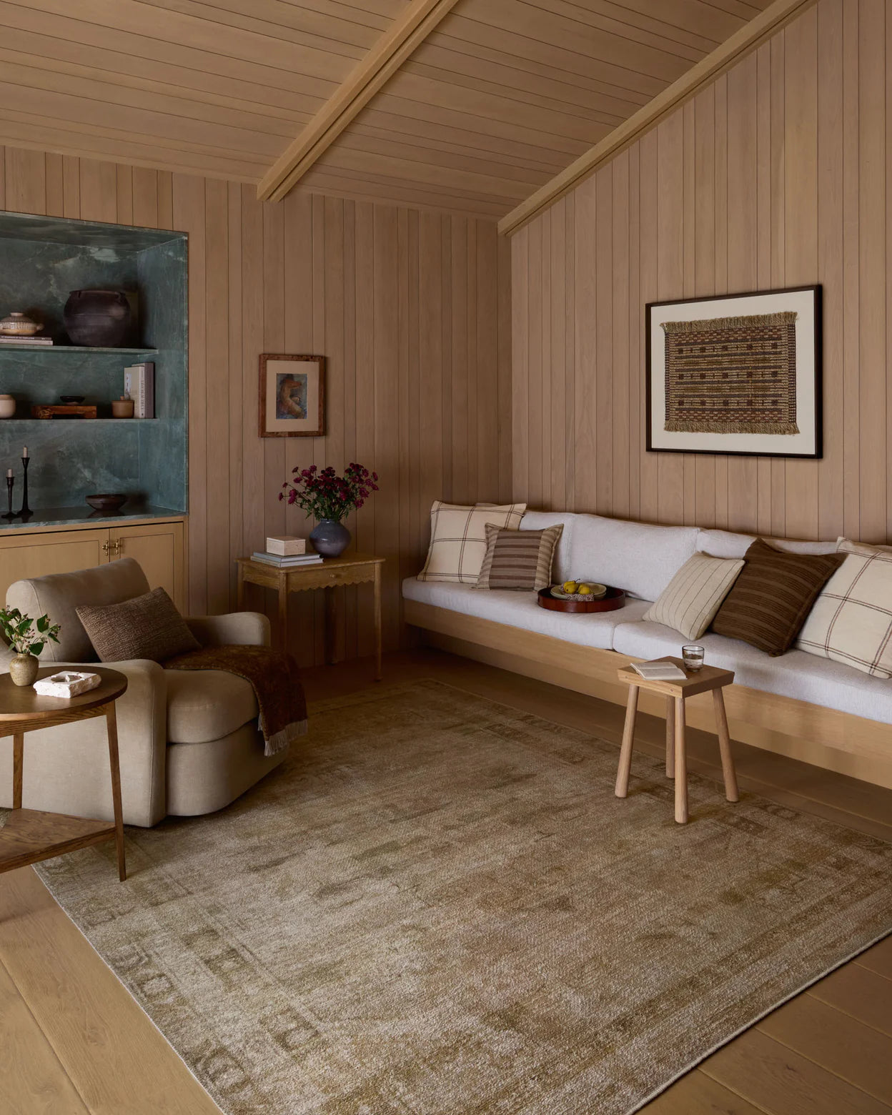 Amber Lewis x Cambria Taupe Natural Jade Rug