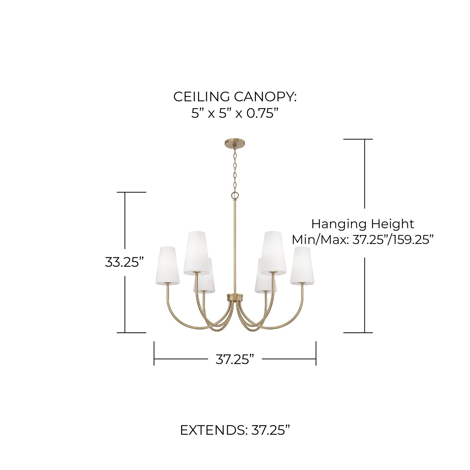 Averitt Medium Chandelier
