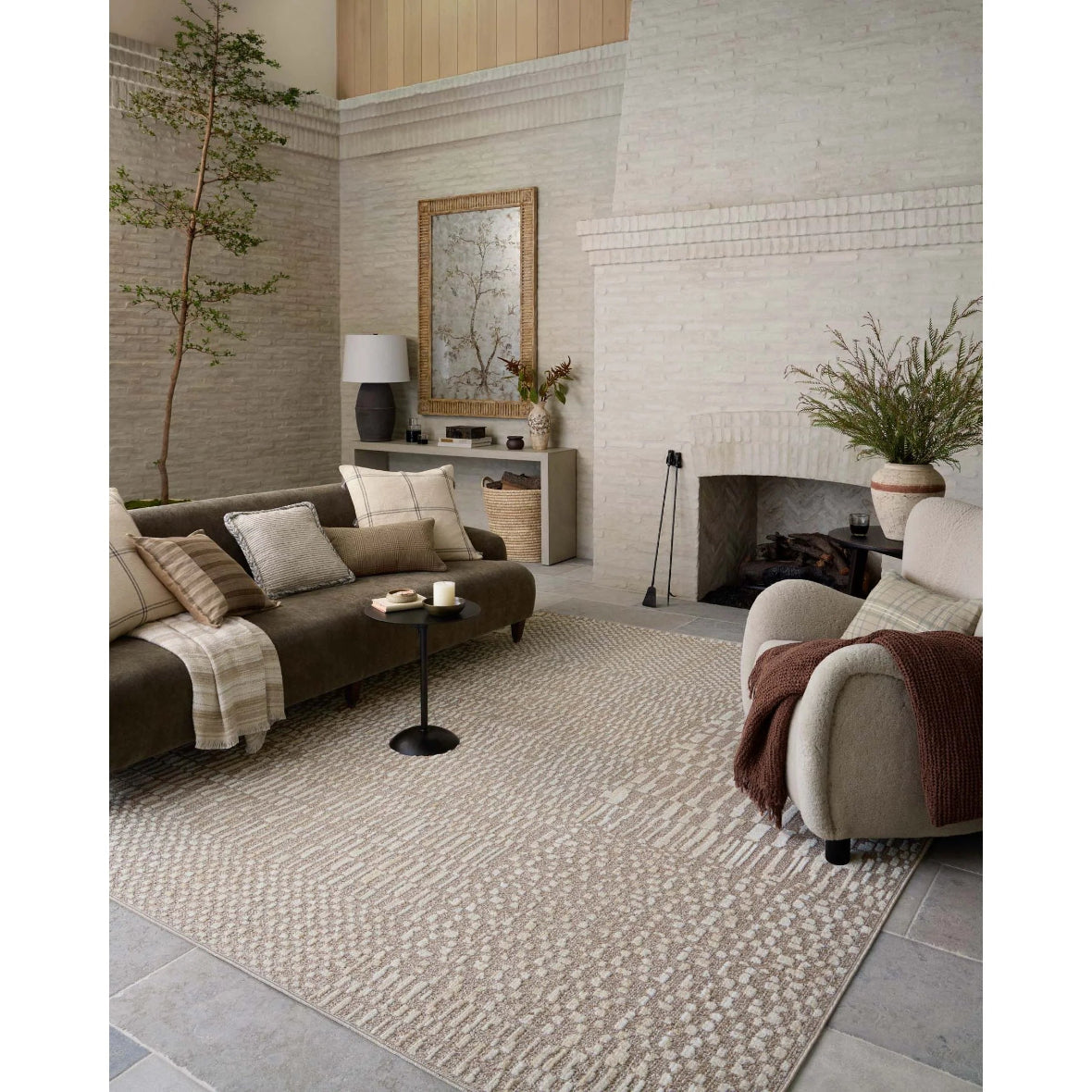 Amber Lewis Bexley Natural Birch Rug