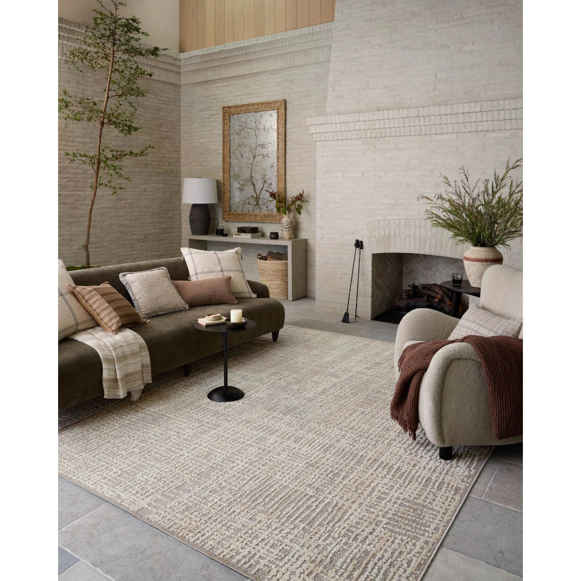 Amber Lewis Bexley Natural Dove Rug