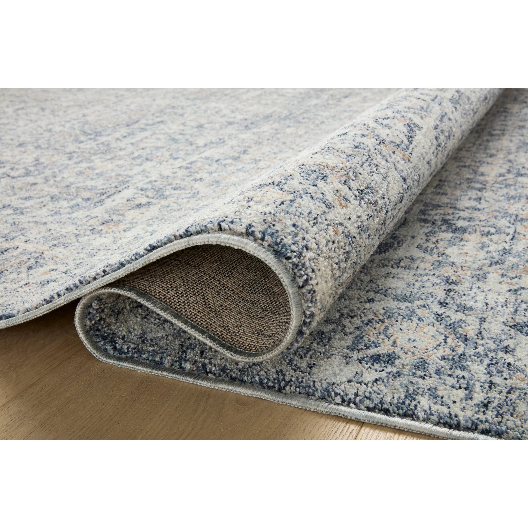 Blake Rug | Angela Rose x Loloi | Denim / Taupe