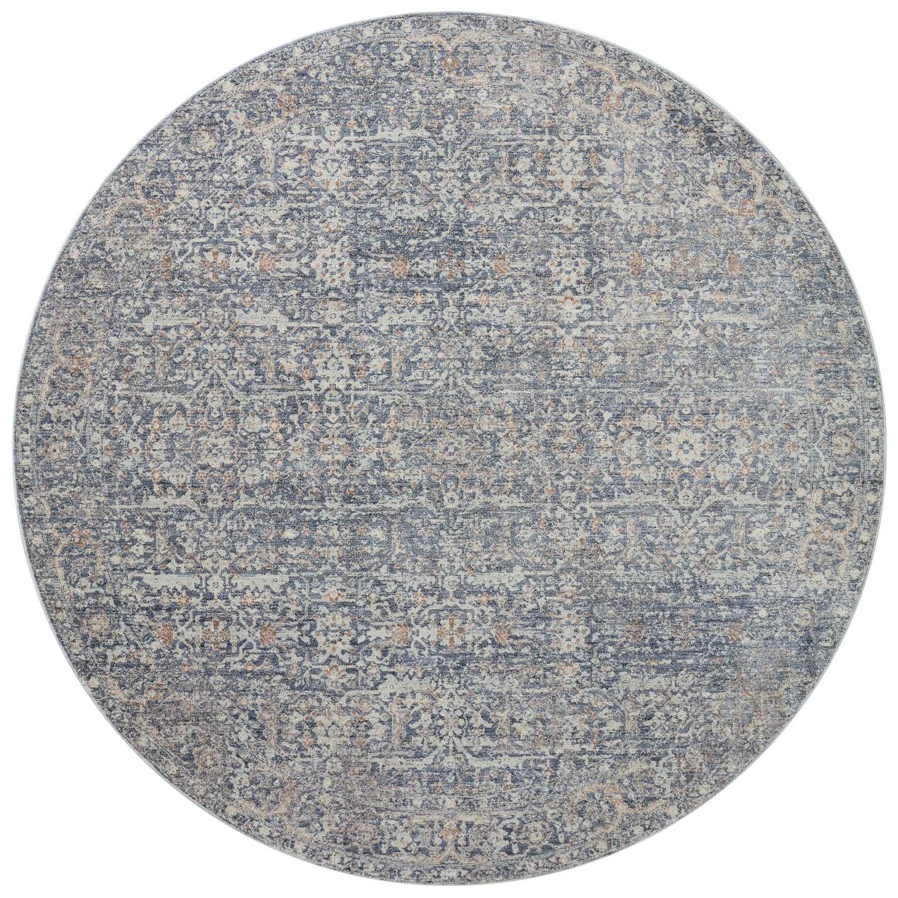 Blake Rug | Angela Rose x Loloi | Denim / Taupe