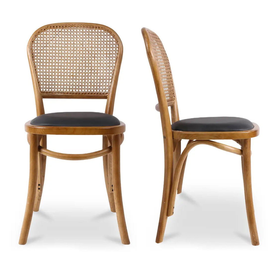 Bedford Dining Chair Light Brown - Set Of Two