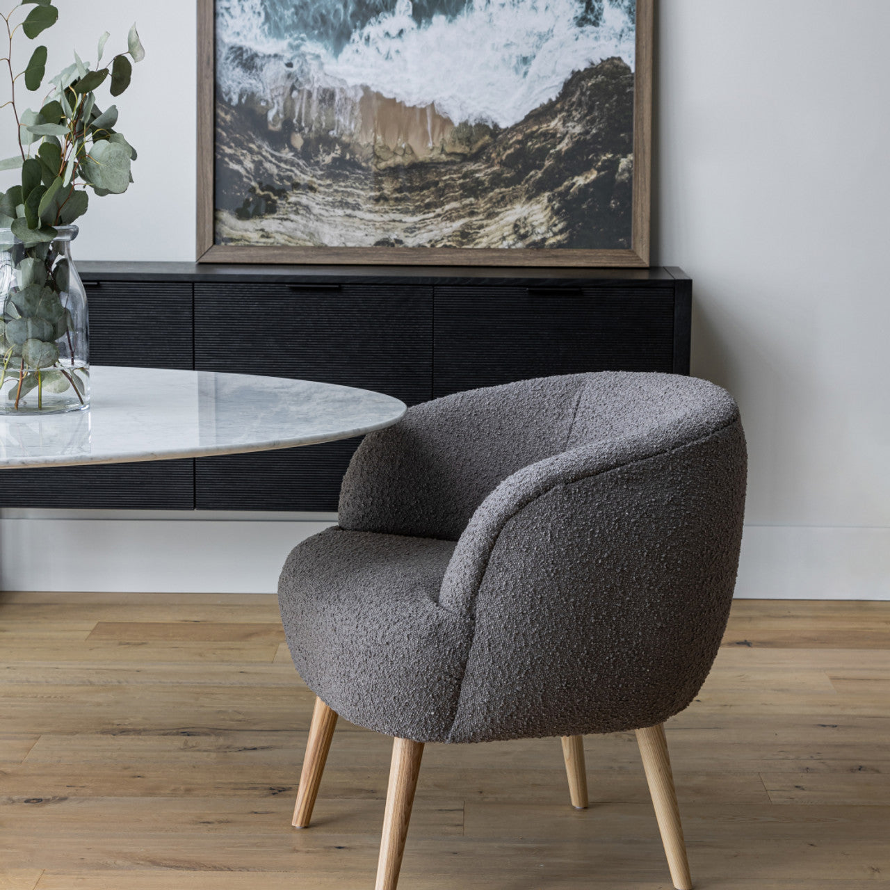 Bruges Boucle Accent Chair