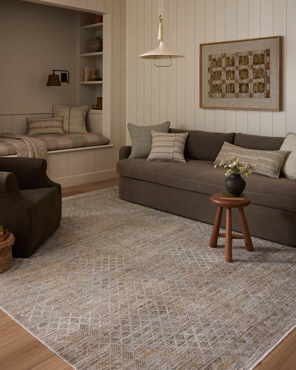 Amber Lewis Cali Taupe Multi Rug - Reimagine Designs - Interior Design - Fredericton