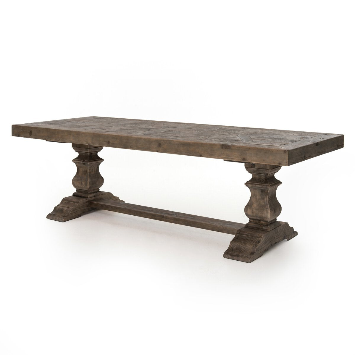 Castle 98" Pine Dining Table