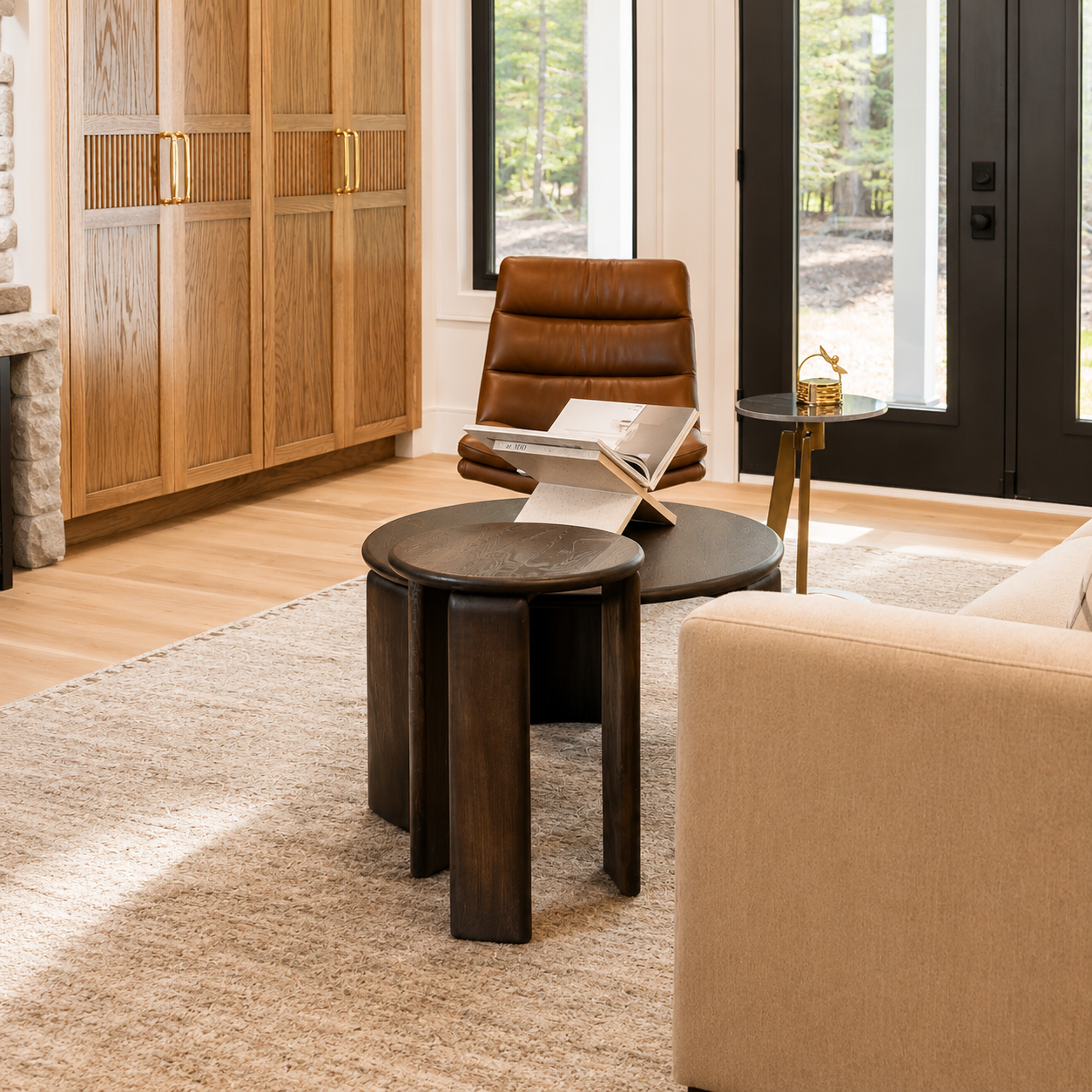 Cabot Round Coffee Tables 
