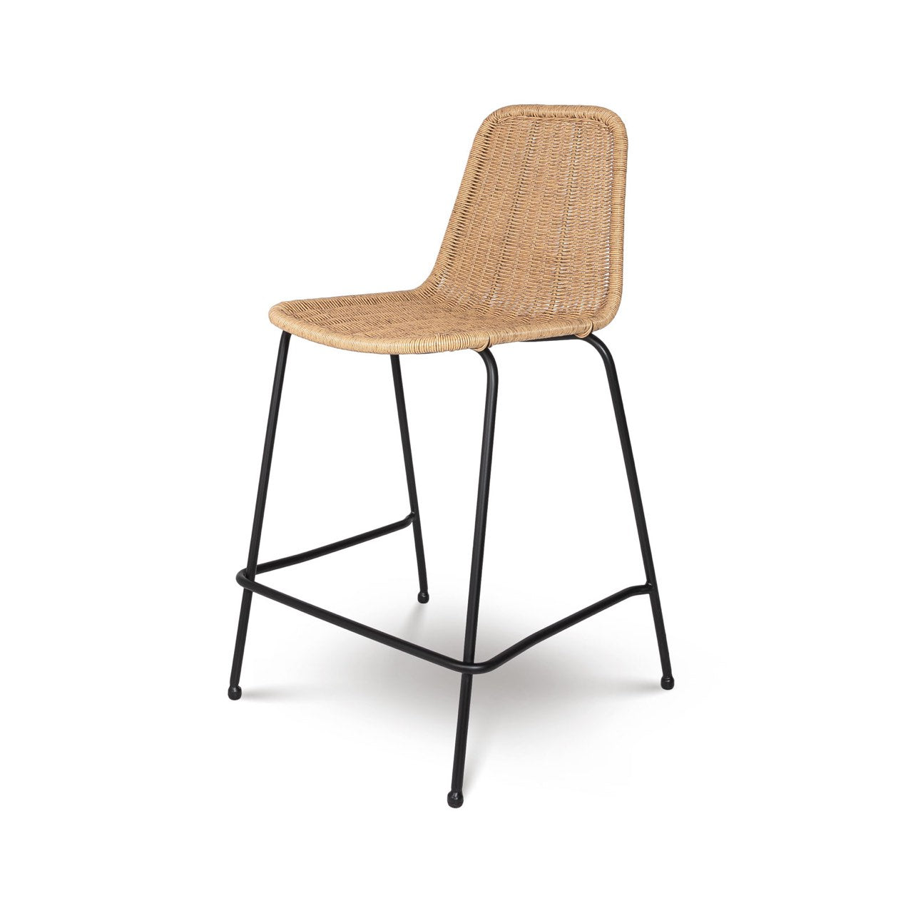 Calabria Natural Stackable Counter Stool