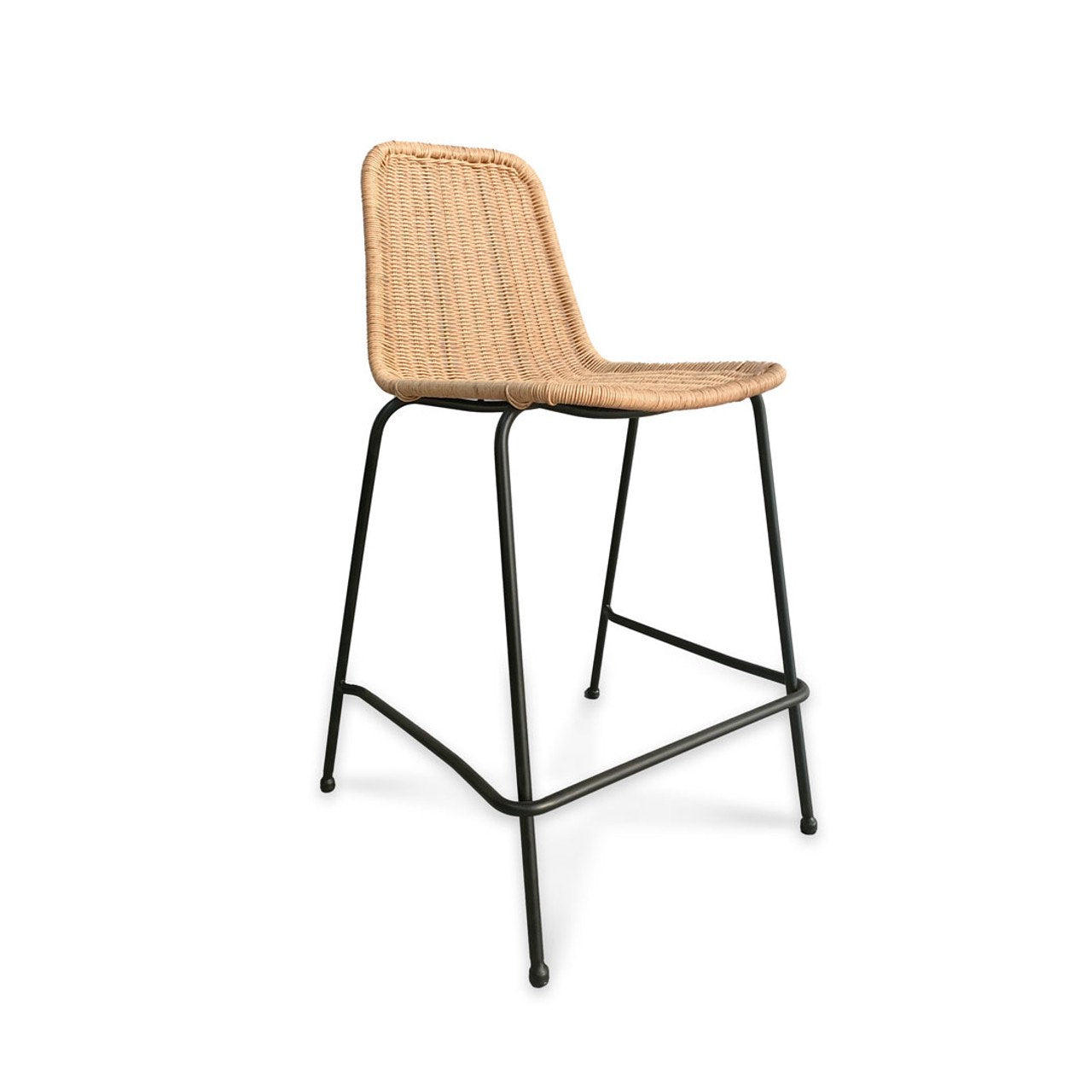 Calabria Natural Stackable Counter Stool