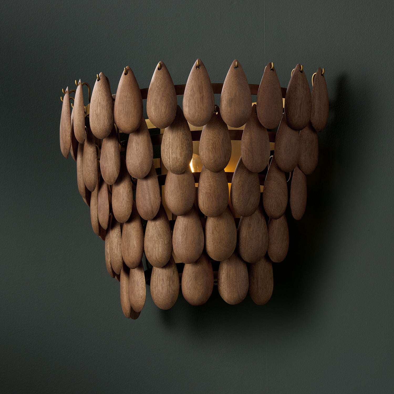 Capital Lighting Ravi Wood Sconce 654411LW
