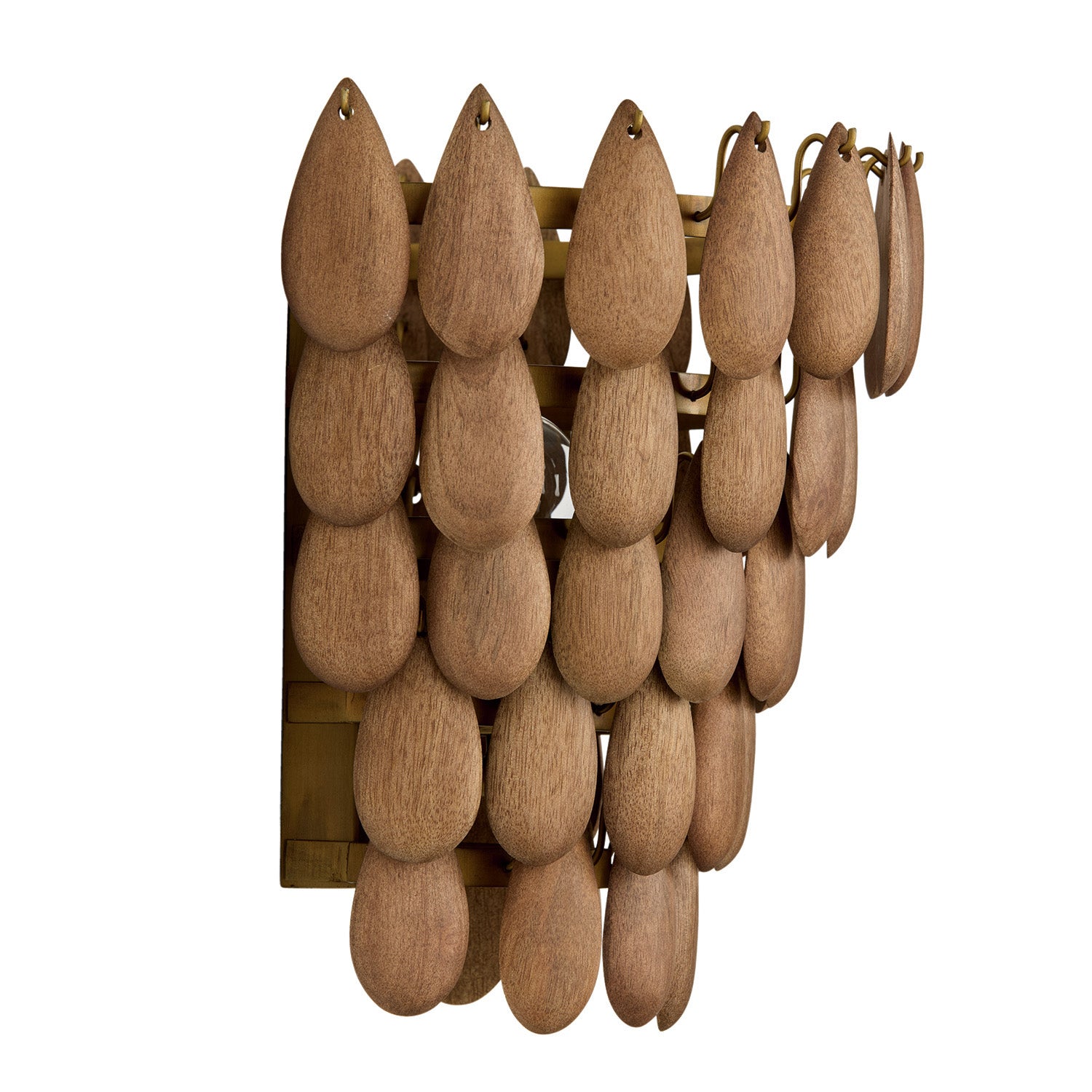 Capital Lighting Ravi Wood Sconce 654411LW