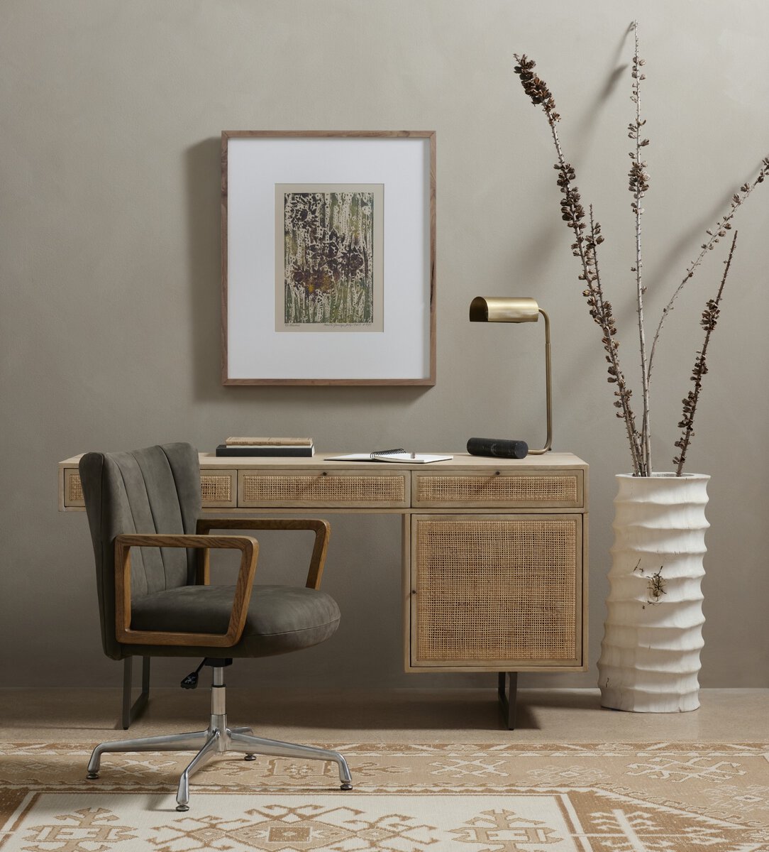 Carmel Natural Wood Desk