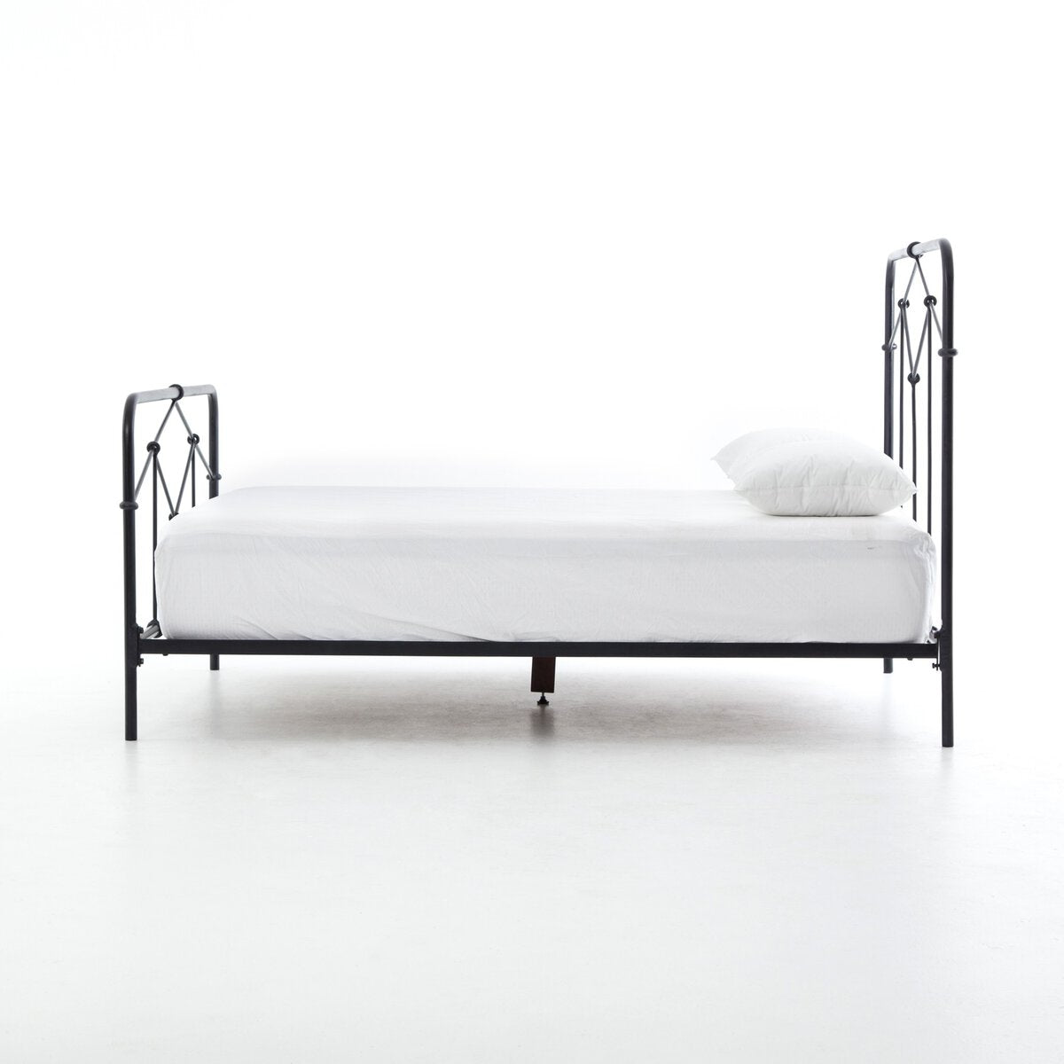 Casey Black Iron Bed