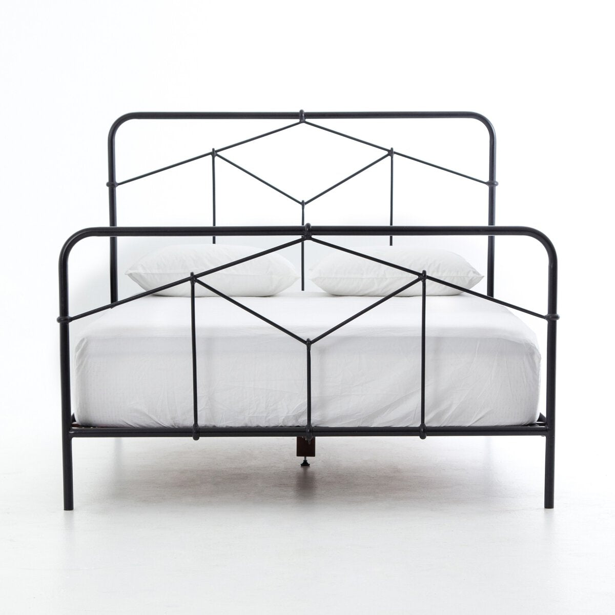 Casey Black Iron Bed