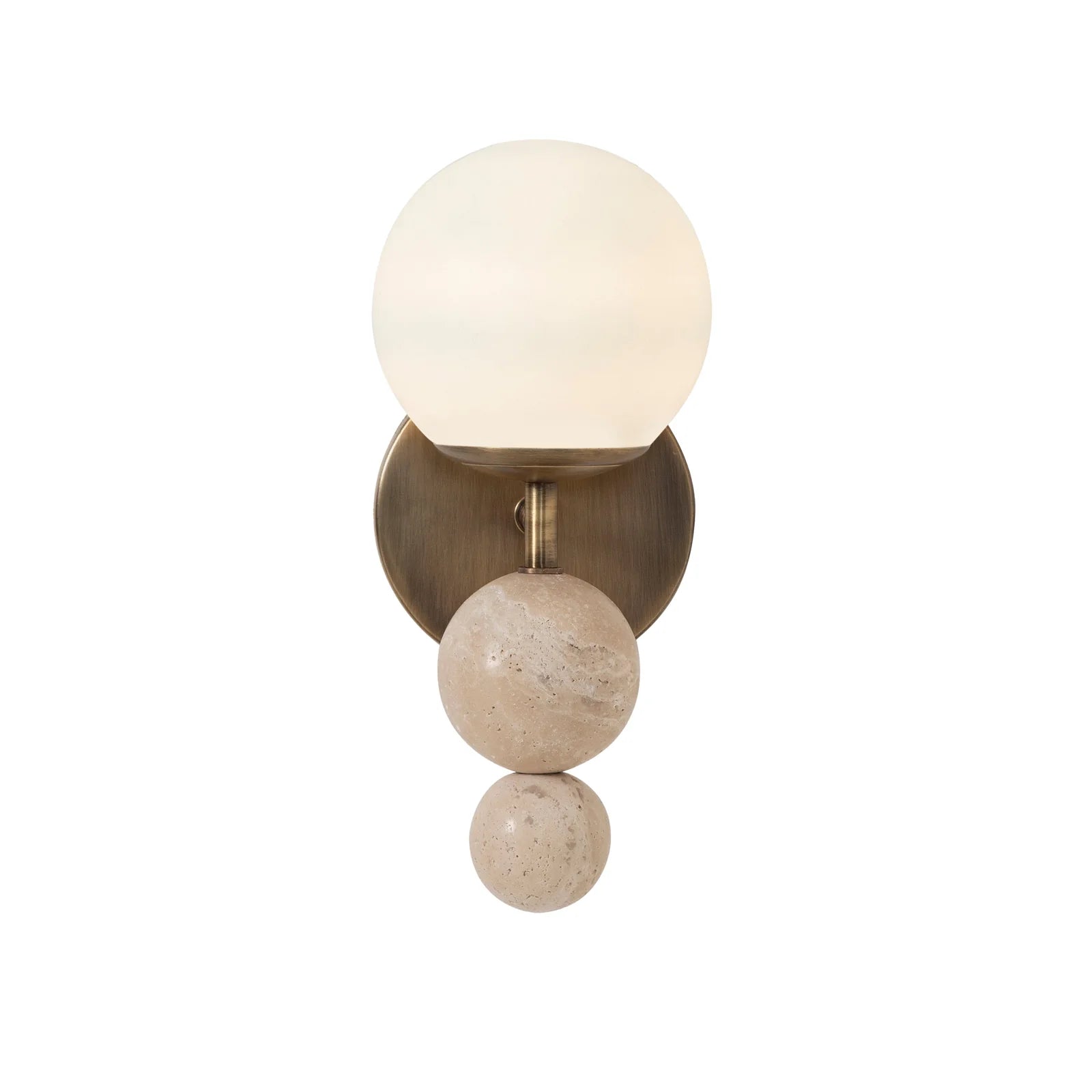 Celestia Travertine Wall Sconce