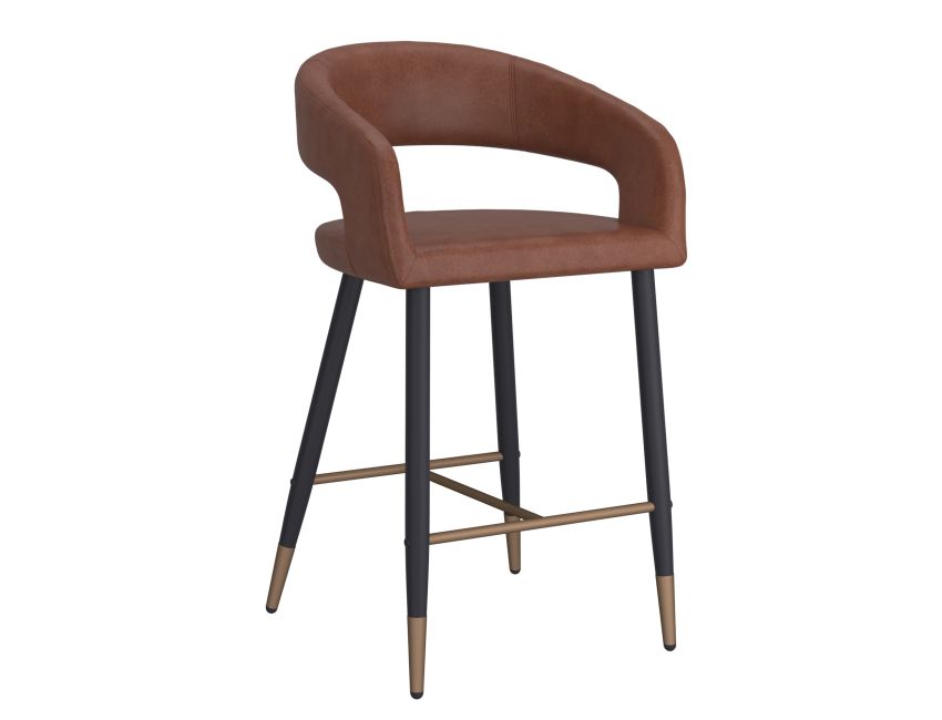 Crimson Counter Stool, Set of 2
