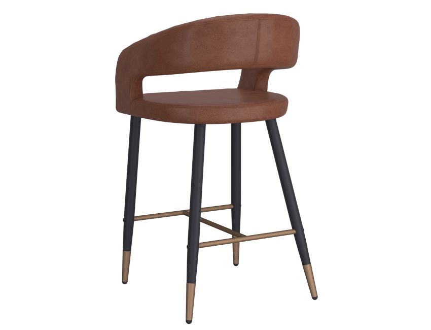 Crimson Counter Stool, Set of 2