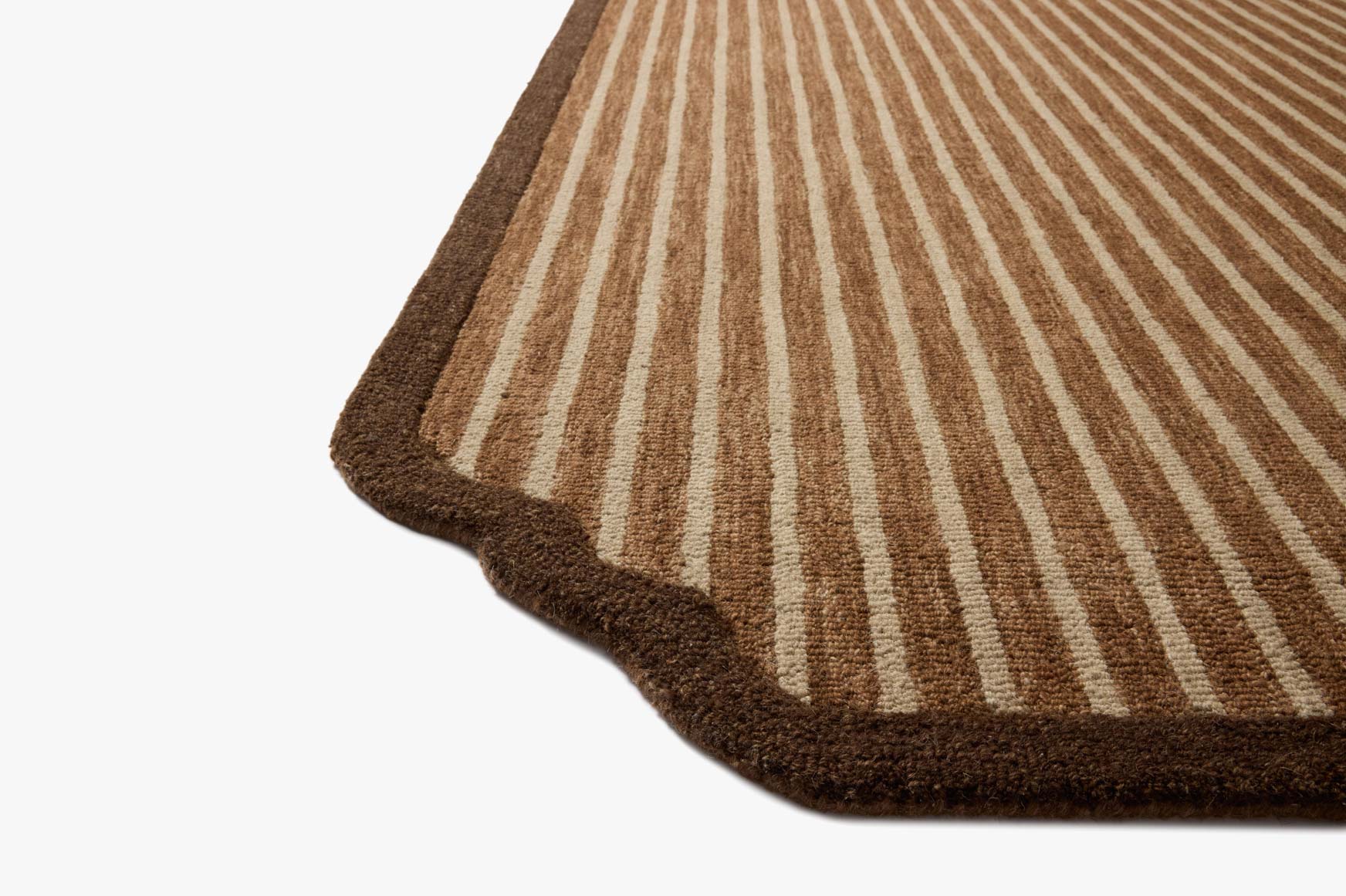 Chris Loves Julia Emmeline Antique Bronze Linen Rug