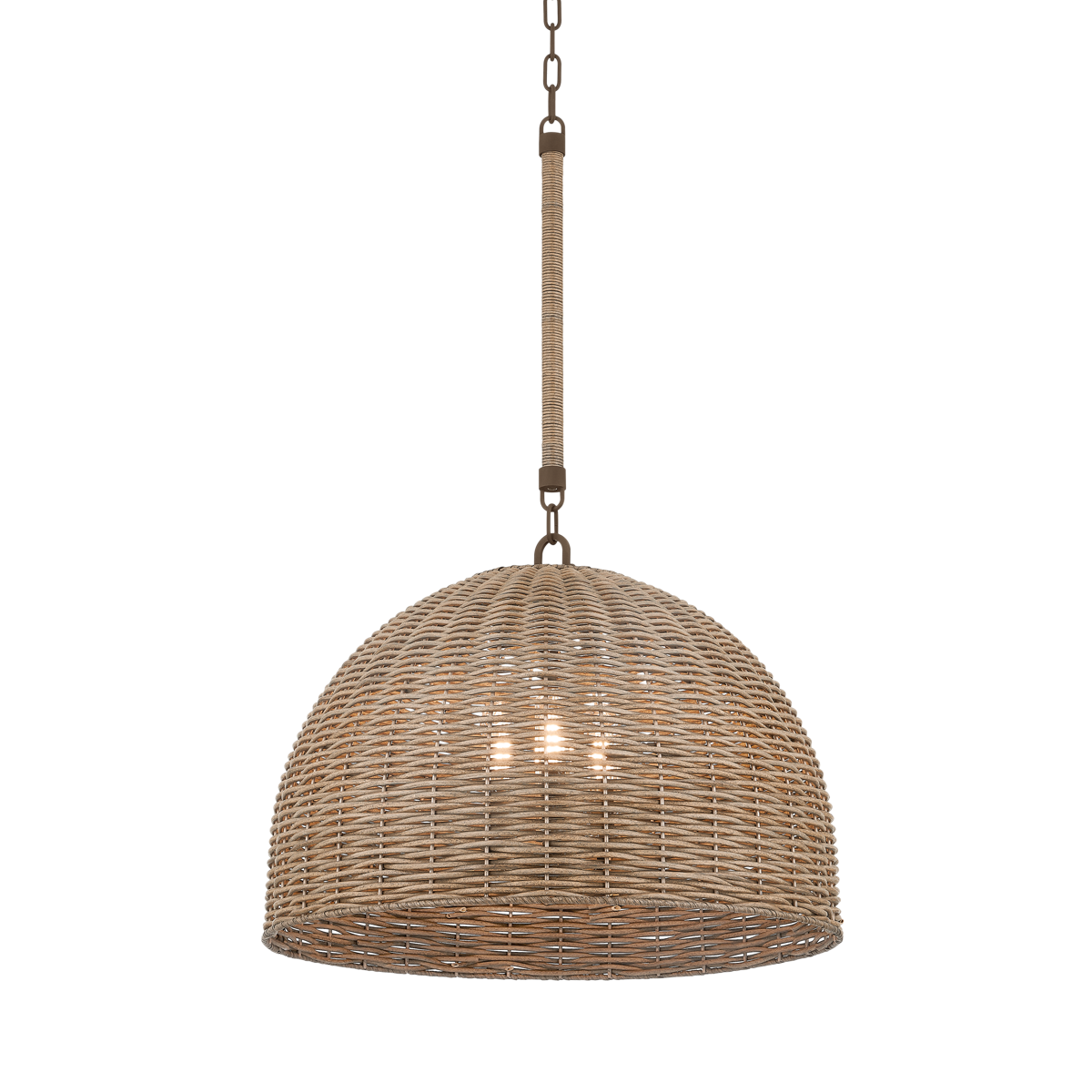 Huxley Rattan Pendant - Troy Lighting -  Reimagine Designs