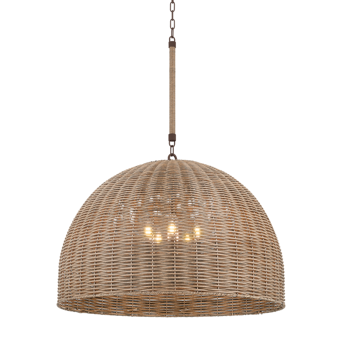 Huxley Rattan Pendant - Lighting -  Reimagine Designs