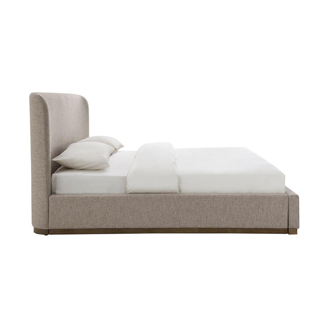 Faye Taupe Bed