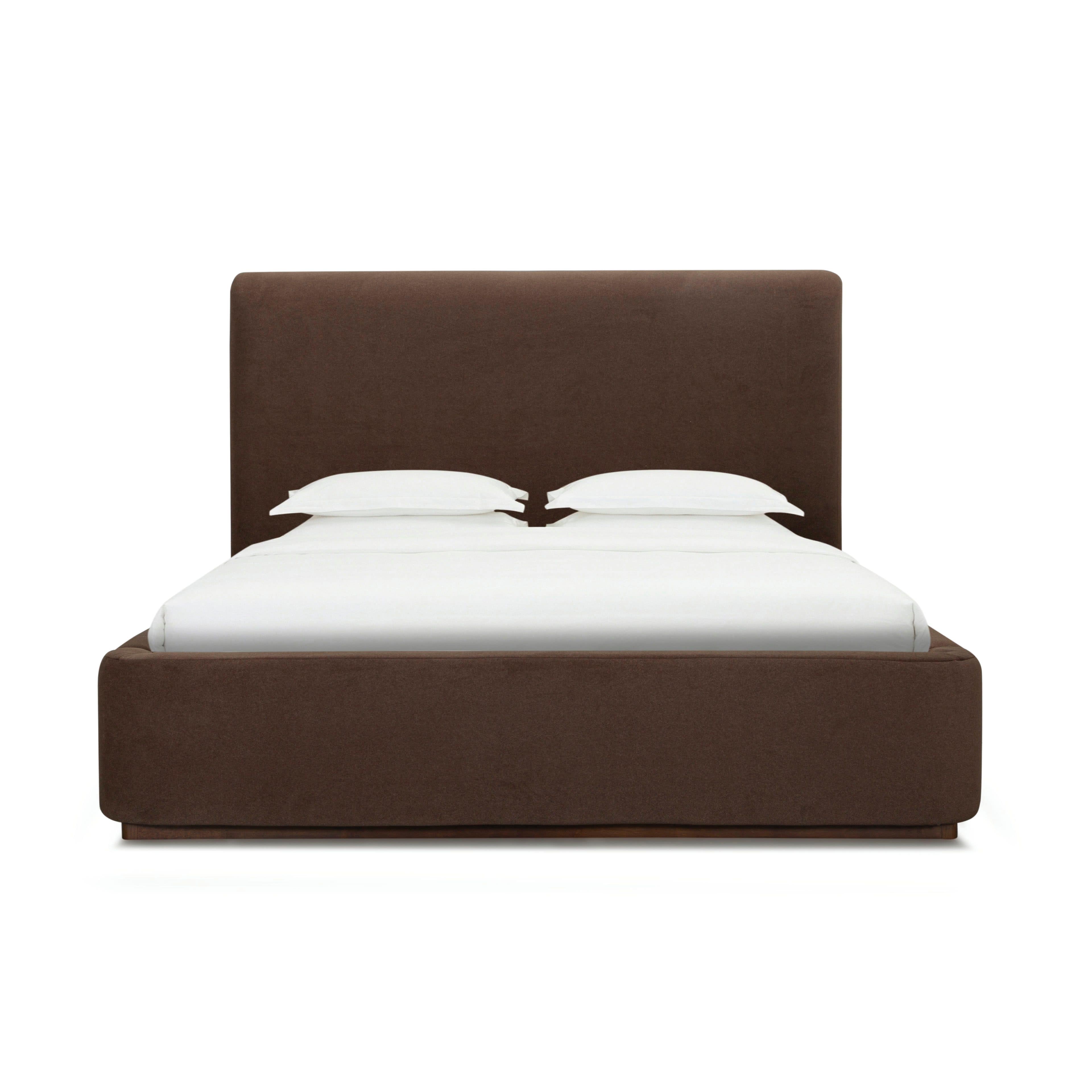 Filly Velvet Coffee Bed
