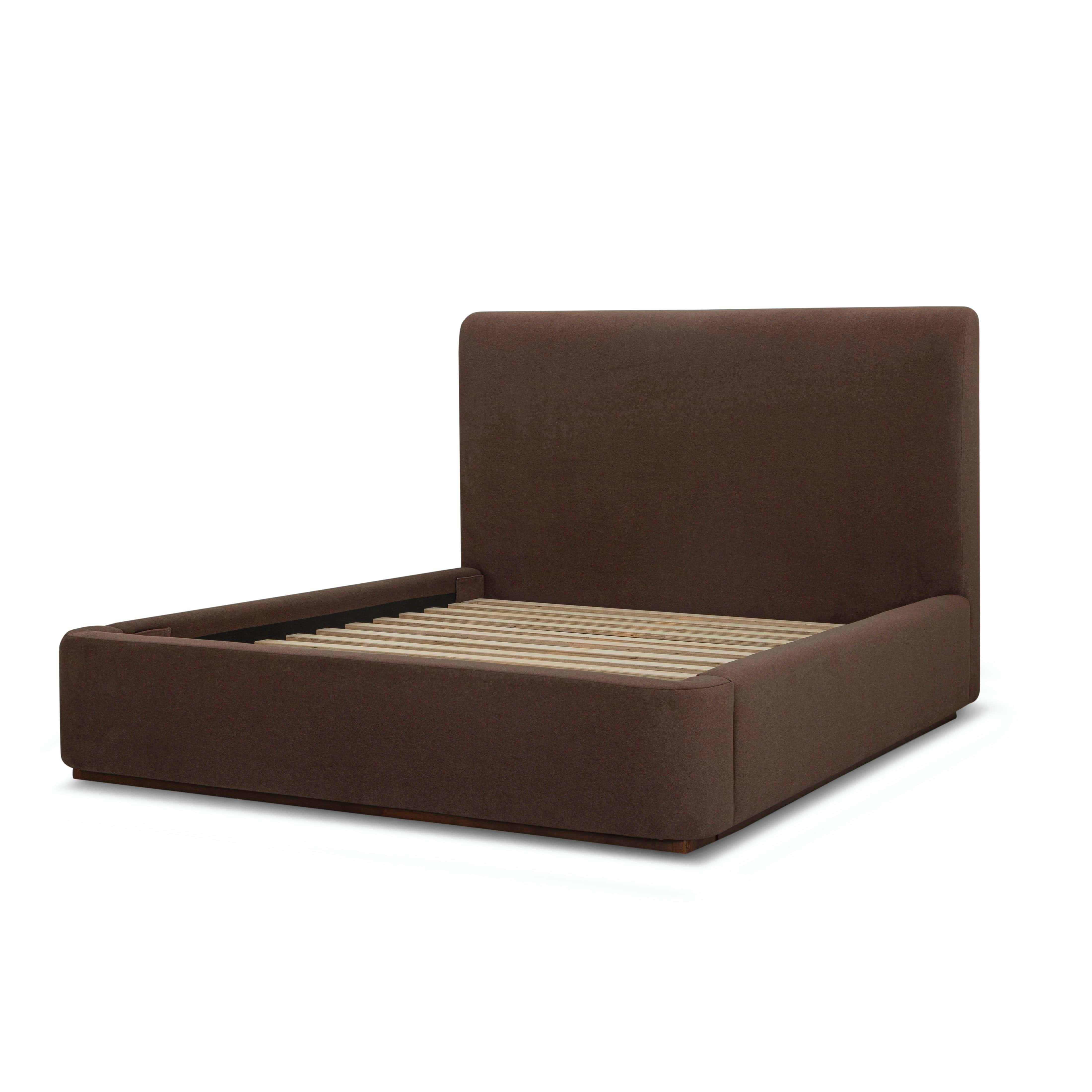 Filly Velvet Coffee Bed