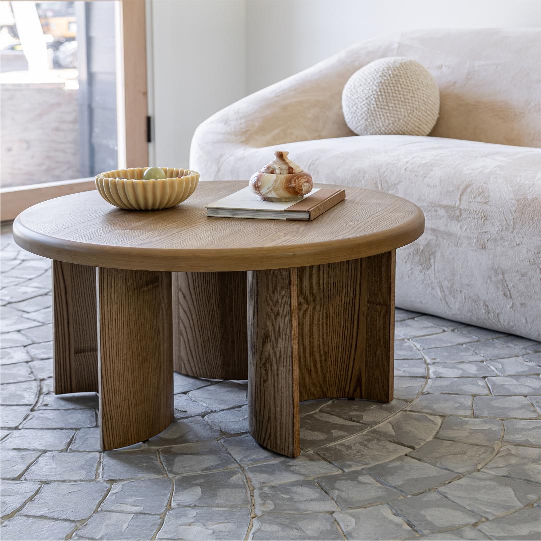 Style in Form Fawn Rustic Oak Coffee Table 