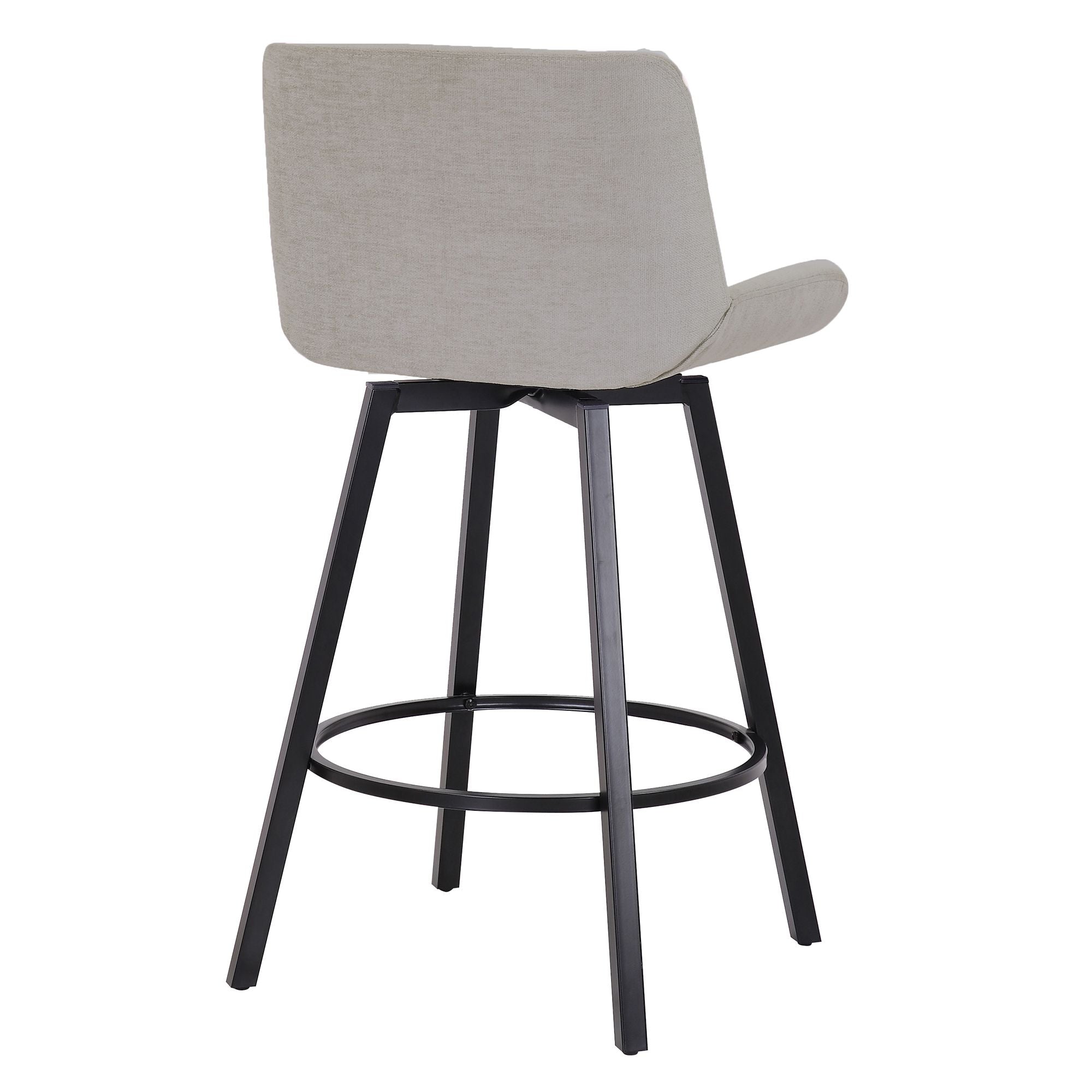 Fern Grey Swivel Counter Stool, Set of 2