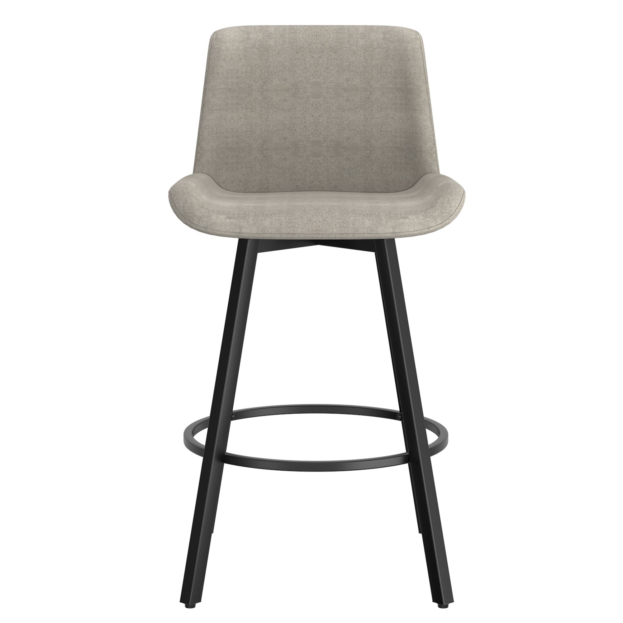 Fern Grey Swivel Counter Stool, Set of 2