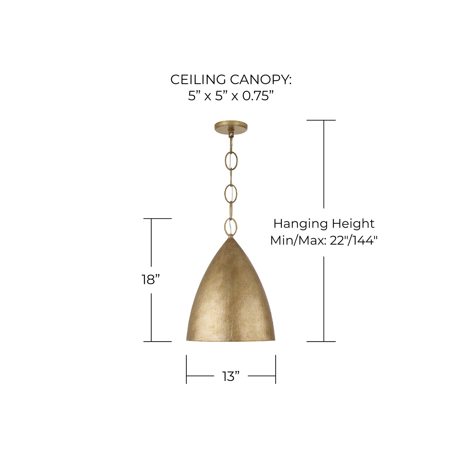 Capital Francesca Small Pendant