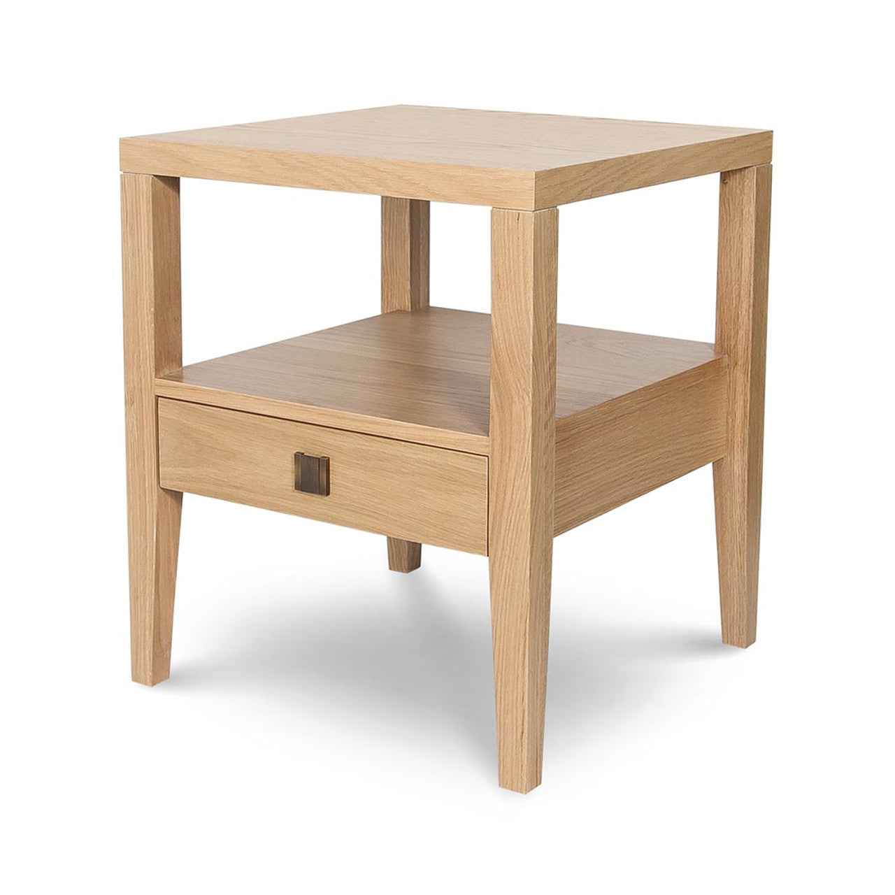 Hara Natural Oak 1 Drawer Accent Table