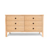 Hara Natural Oak 6 Drawer Dresser