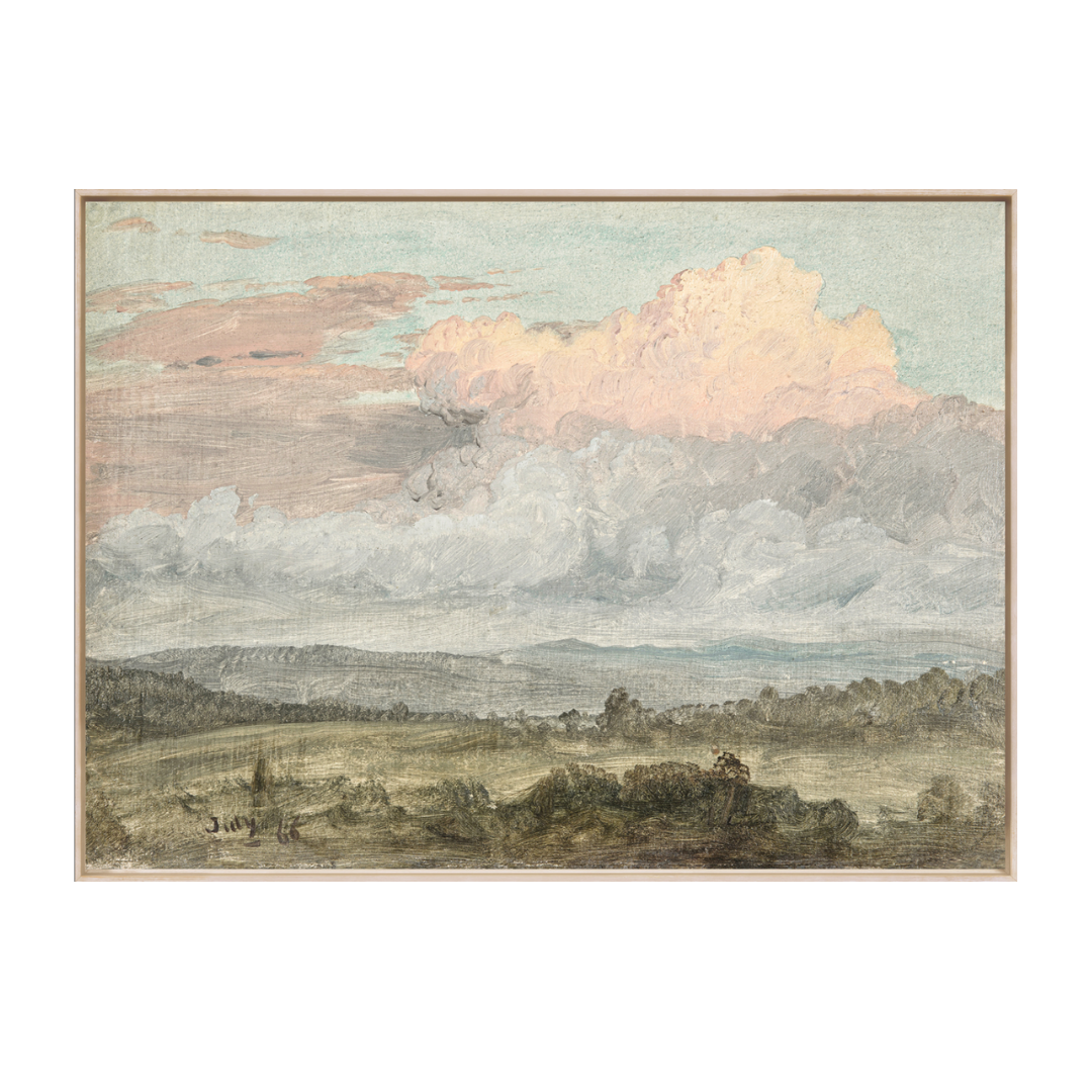 Hudson River School C. 1870 Wall Art Print