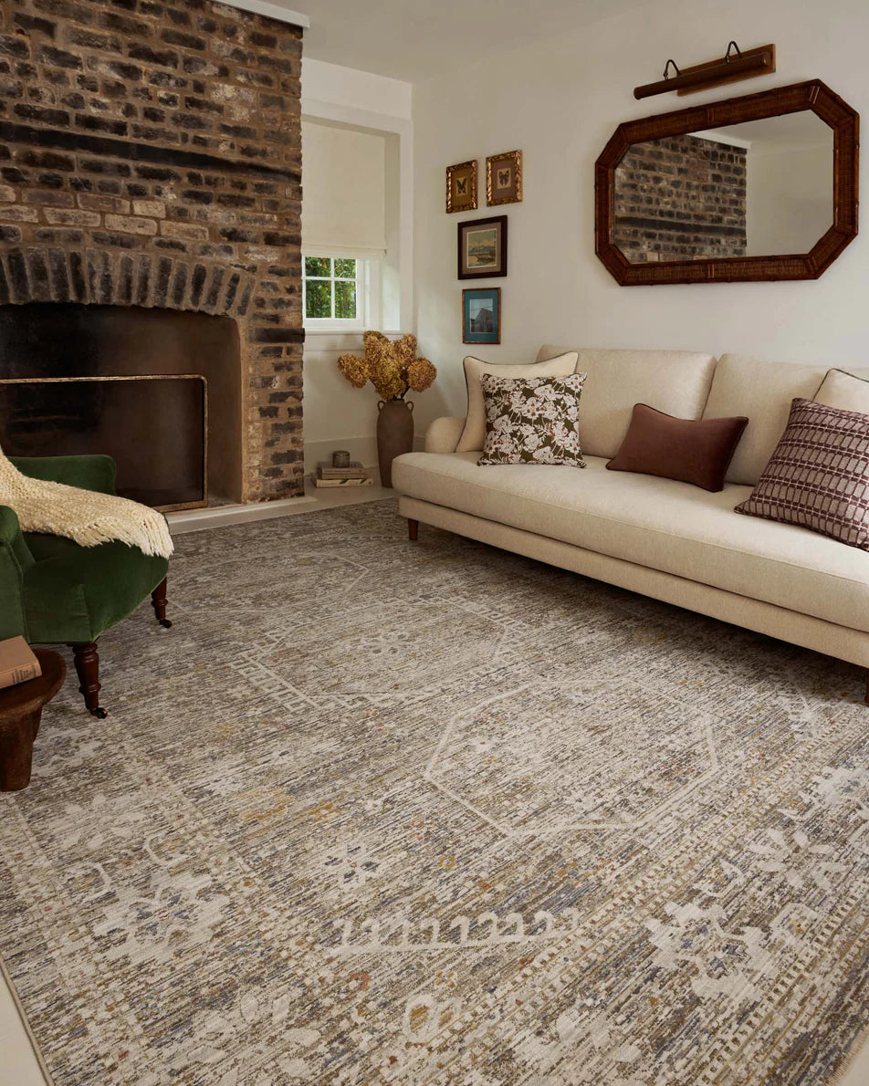 Ida Taupe Multi Rug - Chris Loves Julia - Reimagine Designs 