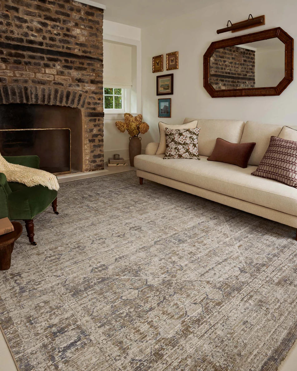 Ida Slate Natural Rug | Chris Loves Julia Collection | Reimagine Designs