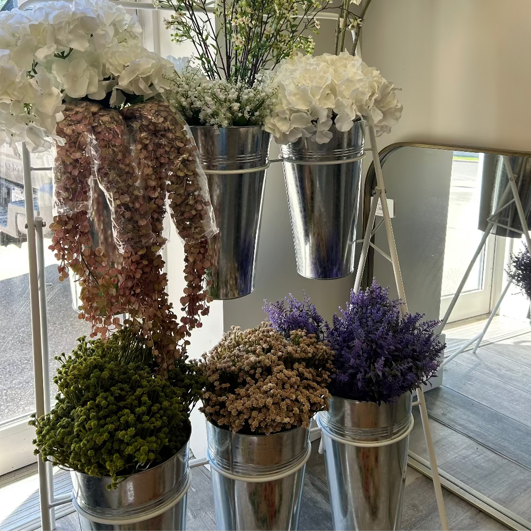 Faux Outdoor Lavender Bush
