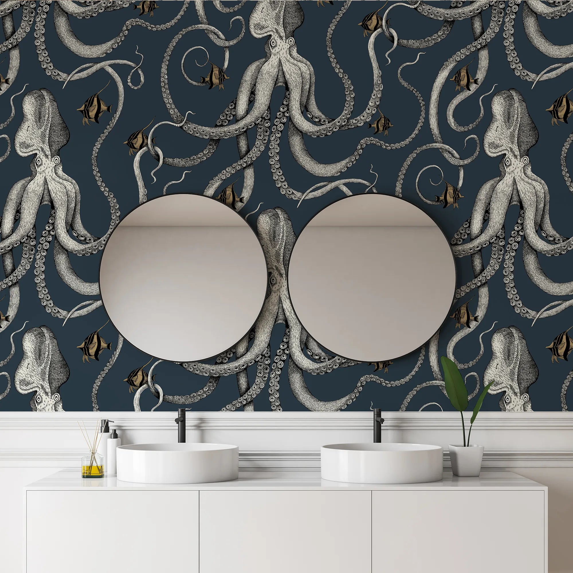 Josephine Munsey Octopoda Grand Wallpaper