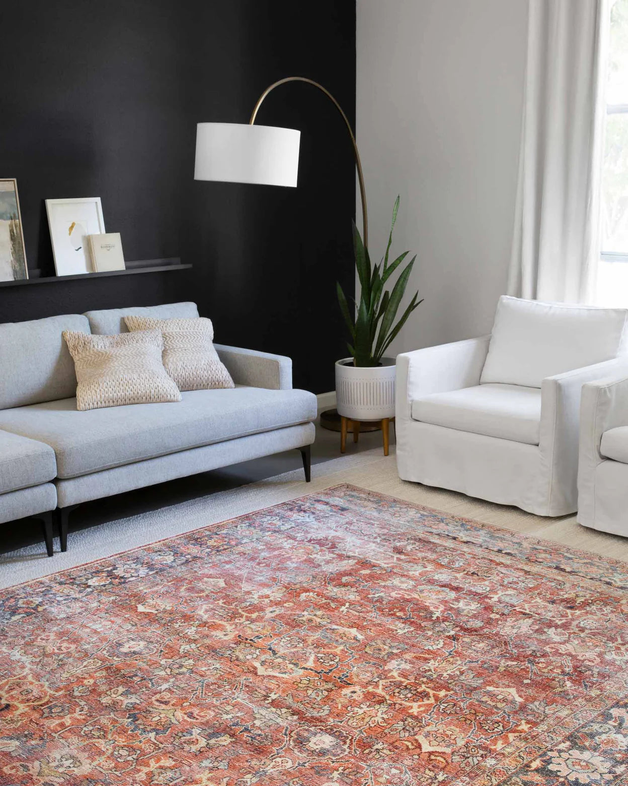Layla Spice Marine Rug