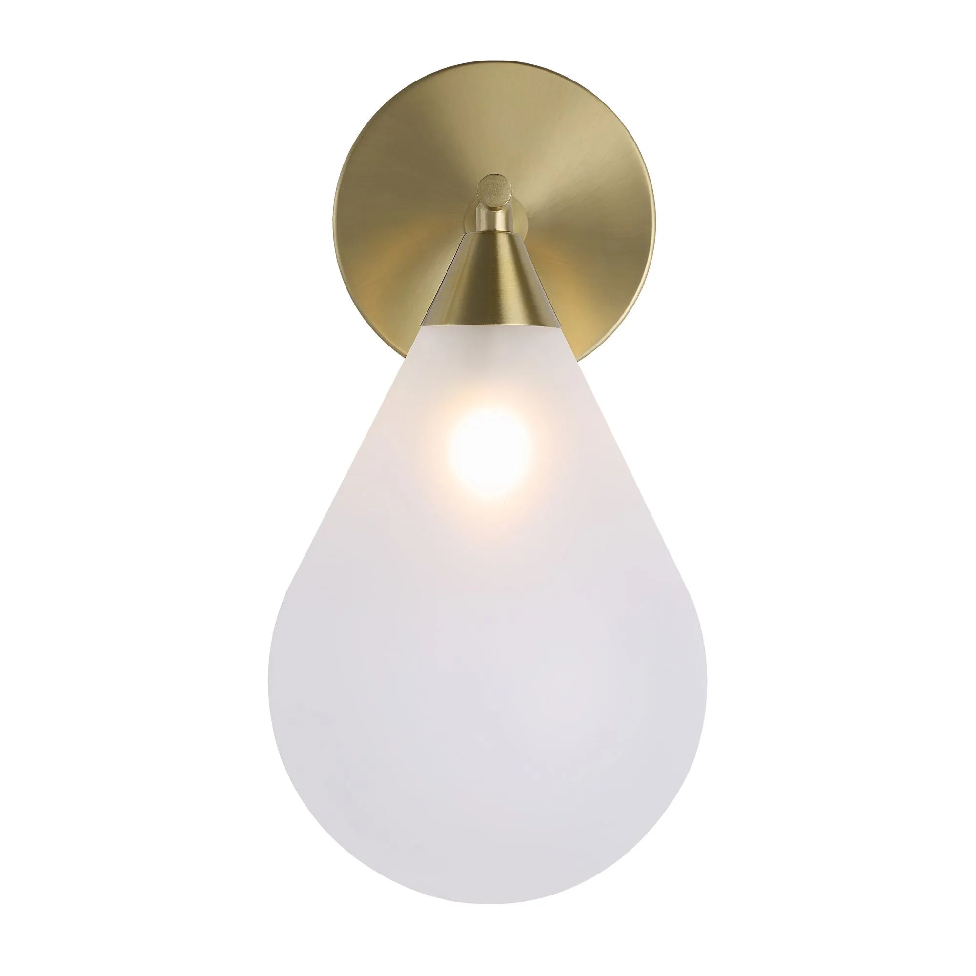 Luna Brass Wall Sconce - Reimagine Designs