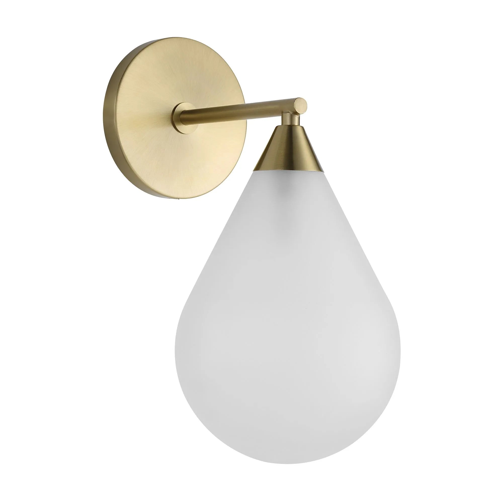 Luna Brass Wall Sconce - Reimagine Designs